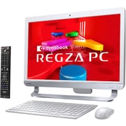 dynabook REGZA PC D713/T3JW 21.5型ワイド液晶/HDD1TB/DVDスーパーマルチドライブ リュクスホワイト PD713T3JBMW