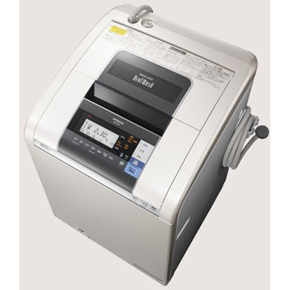 ビートウォッシュ たて型洗濯乾燥機（10kg） 自動お掃除搭載 ホワイト BW-D10SV W
