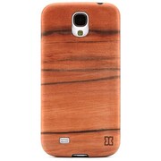 リアルウッドケース GALAXY S4 ジェニュイン サイサイ BK