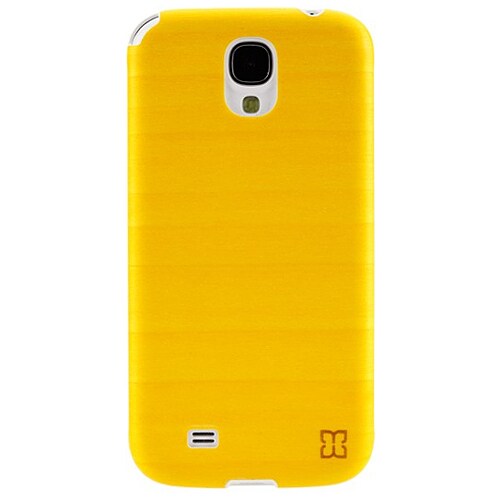 リアルウッドケース GALAXY S4 ビビッド マンゴー WH