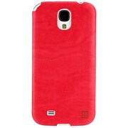 リアルウッドケース GALAXY S4 ビビッド アザレア WH