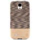 リアルウッドケース GALAXY S4 ハーモニーラジオウェーブ BK