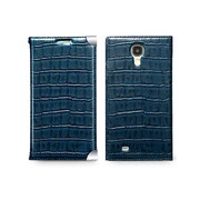 GALAXY S4 NV プレステージ スクエアクロコダイアリー