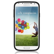 バンパ-ソリッド GALAXY S4 YE+BK