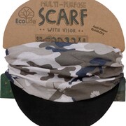 23820 [ESL スカーフウィズバイザー Camo]