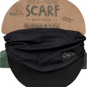 23827 [ESL スカーフウィズバイザー Black]