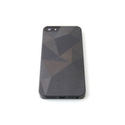 SQCPH500-BLK [SQUAIR Real Carbon Fiber Case fot iPhone5 DELTA Black]