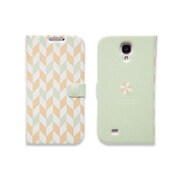 サマーパターンダイアリーケース GALAXY S4 YE