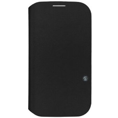 GALAXY S4用ケース チャコールブラック SW-FLIPG4-BK