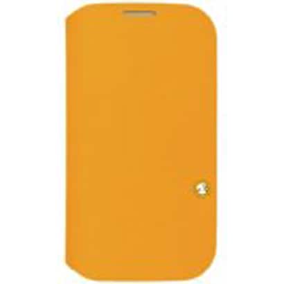 GALAXY S4用ケース イエロー SW-FLIPG4-Y
