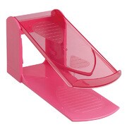 シューズ収納用品 I-457 靴収納ハーフ クリアピンク
