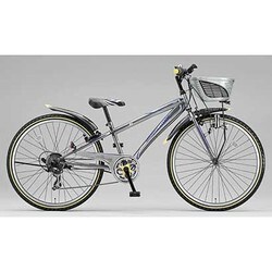 ヨドバシ Com ブリヂストン Bridgestone Cf673 子ども用自転車 クロスファイヤージュニア Ciデッキ 26型 外装7段変速 シルバー 通販 全品無料配達