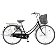 シティサイクル NOLKOG（ノルコグ） W型 ダイナモランプ 26型 変速なし E.Xブラック N60W3