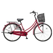 シティサイクル NOLKOG（ノルコグ） W型 ダイナモランプ 27型 変速なし F.Xスターレッド＆BK N70W3