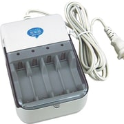 単3形・単4形兼用 アルカリ乾電池充電器II 最大4本まで充電可能 AAC-202