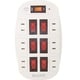 雷ガード付6口節電コンセント ASW-017