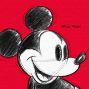 ファブリックパネル ミッキー dsn-0011-vv
