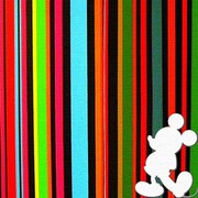 ファブリックパネル ミッキー dsn-0023