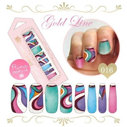 藤井リナ プロデュース NAILPATCH＜ネイルパッチ＞ ネイルシール QN-NL-016