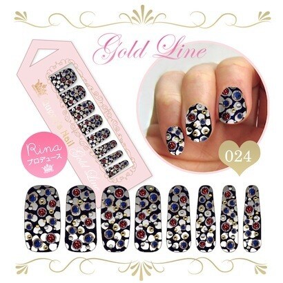 藤井リナ プロデュース NAILPATCH＜ネイルパッチ＞ ネイルシール QN-NL-024
