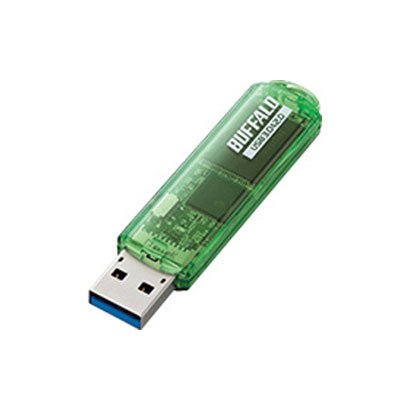 USBメモリ USB3.0対応 スタンダードモデル 4GB グリーン RUF3-C4GA-GR