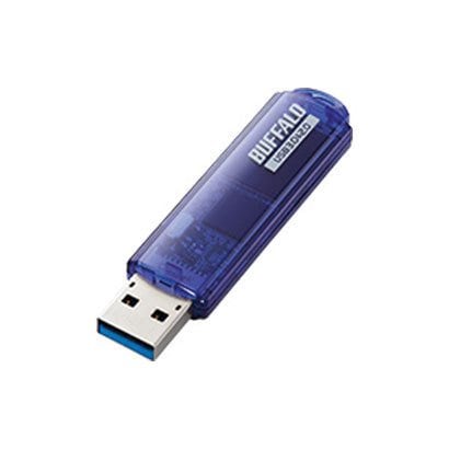 USBメモリ USB3.0対応 スタンダードモデル 16GB ブルー RUF3-C16GA-BL