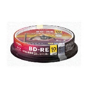 録画用BD-RE/10P/1-2x/片面1層/25G BEV25PWA10PA