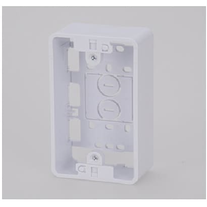 モール用ボックス 1口 白 00-4280