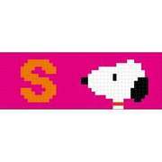 ナノブロックペンケース SNOOPY ピンク P-11528