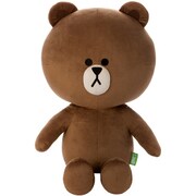 LINE CHARACTER ぬいぐるみL ブラウン