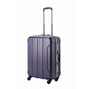 リード サイレントキャスタースーツケース 旅行日数目安：2～3泊 47.5L TSAロック搭載 バイオレット×ディープパープル 85-75638