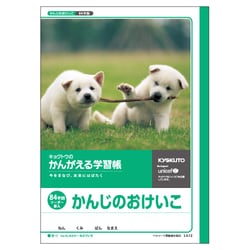 かんがえる学習帳・かんじのおけいこ(84字詰・リーダー入り) L412