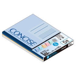 CONCISE・B5・30枚6mm罫(5冊束)色込み SNC3B05M