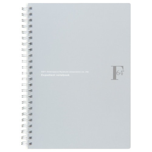 F.O.B COOP・A5Wリングノート ドット罫 PTD03A5SV