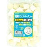 結束バンドベース バンド幅3.6mm 100個入り ホワイト KBB-2100P(W)