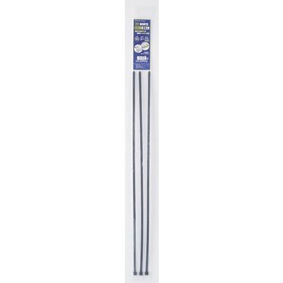 耐候性結束バンド 530mm ブラック 3本 KBL-530003(BK)
