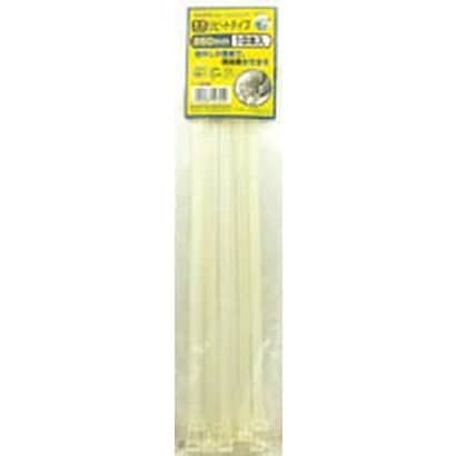 結束リピート 250mm 10本入り ホワイト KBR-250010C(W)
