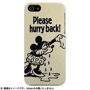 カスタムカバーiPhone5ファブリック [ミニー]