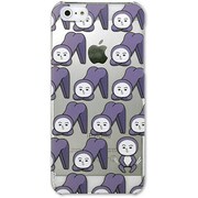 カスタムカバーiPhone5 [ペンギン人間総柄]