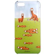 カスタムカバーiPhone5 [アルパカにいさん草原]