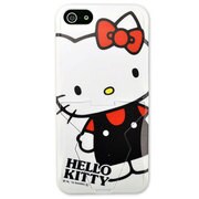 カスタムカバーiPhone5スタンド付キティアップ