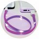 MicroUSB光るケーブルピンク MS-MU60-PI