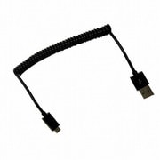 コイルMicroUSBケーブル TM-microUSB-coil