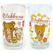 リラックマ 2Pグラス アロハリラックマ フラワー