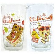 リラックマ 2Pグラス アロハリラックマ リラックマ&コリラックマ
