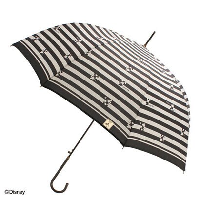 13OPDN-1 ディズニーアンブレラ 長傘 雨傘 約60cm ミッキー/口笛