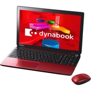 dynabook T653/46JR 15.6型ワイド液晶/HDD 750GB/Blu-rayDiscドライブ/モデナレッド PT65346JBMR