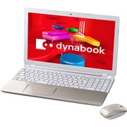dynabook T553/37JG 15.6型ワイド液晶/HDD 750GB/Blu-rayDiscドライブ/ライトゴールド PT55337JBMG