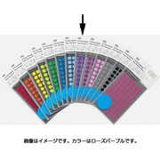 マスキング丸シールφ8ローズパープル S2015