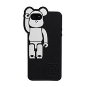 RK-SC91BK [BE＠RBRICKシリコンケース iPhone SE/5s/5用 ブラック]